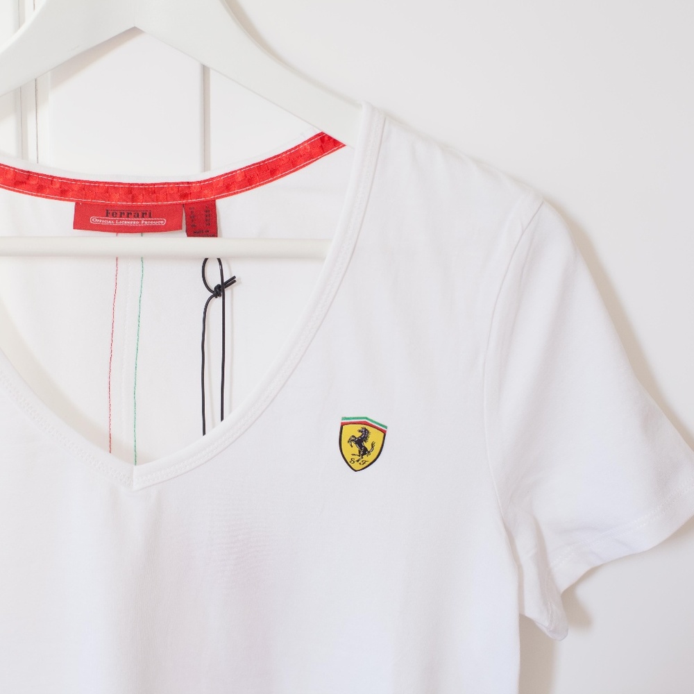 Ferrari Womens T-shirt/Tee - Official Licensed NEW